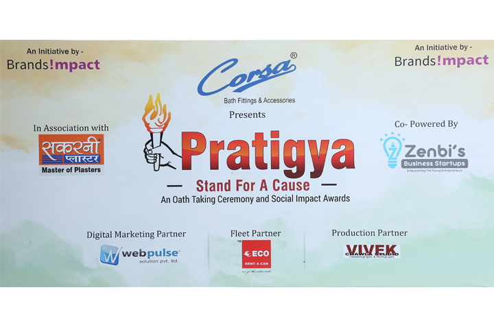 Brands Impact, Pratigya Stand for a cause, Award, Awards, Sponsors, Partners