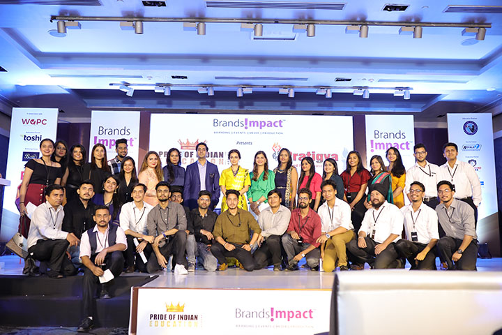 Brands Impact, Pratigya Stand for a cause, Award, Awards, Pride of Indian Education, PIE, Dia Mirza, Amol Monga, Ankita Singh, Brands Impact